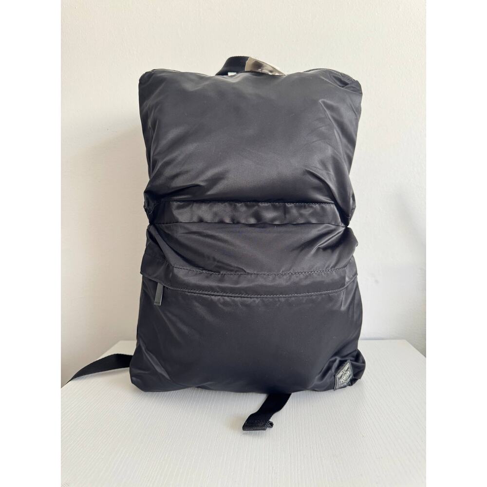 NWT Porter Yoshida Frame Backpack Black Nylon